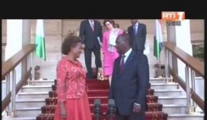 L'ancienne Gouverneure Générale du Canada reçue par la Président Ouattara
