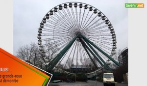 L'avenir - Walibi : la grande roue est démontée