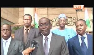Le Chef de l'Etat a reçu en audience un Emissaire du Président du Niger