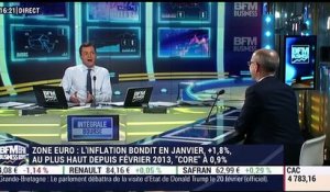 Zone euro: "La remontée de l'inflation ou cette tendance inflationniste ne date pas de Donald Trump", Antoine Lesné - 31/01
