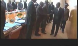 Le Chef de l'Etat a a présidé le premier conseil des ministres à Yamoussoukro