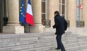 L'ancien «frondeur» Benoît Hamon reçu à l'Elysée par François Hollande