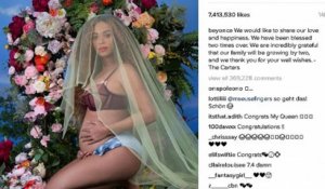 Beyoncé enceinte de jumeaux, sur Instagram
