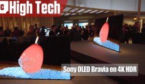 Présentation de la TV Sony OLED Bravia A1 4K HDR