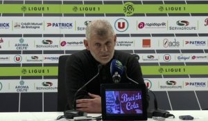 La réaction de Patrice Garande après EAG-Caen (0-1)