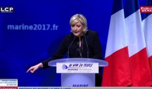 Marine Le Pen : "nous ne pouvons pas nous dire patriotes et ne pas soutenir la solidarité nationale"