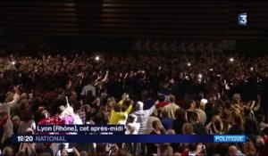Présidentielle 2017 : Jean-Luc Mélenchon à Lyon et Paris en même temps