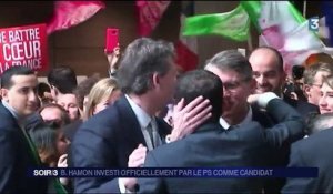 Présidentielle : le PS a investi Benoît Hamon