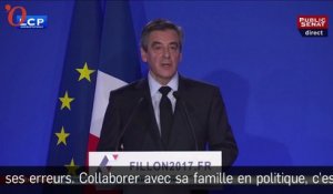 Affaire Penelope Fillon : François Fillon présente ses excuses aux Français