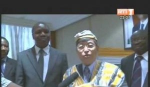 Le Ministre du Plan Mabri Toikeuse a échangé avec le vice ministre parlementaire du Japon