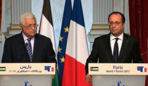 Déclaration conjointe avec Mahmoud Abbas