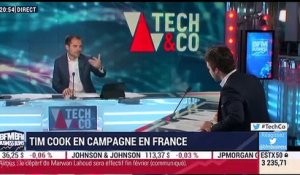 Tim Cook, le PDG d’Apple en campagne en France - 07/02