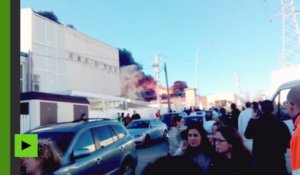 Espagne : le moment de l’explosion dans l’usine chimique à Valence