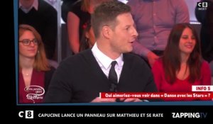 Matthieu Delormeau frappé par Capucine Anav dans Il en pense quoi Matthieu (Vidéo)