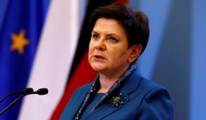 Pologne : la première ministre victime d'un accident de voiture