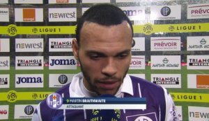 L'interview de Martin Braithwaite après TFC/Bastia