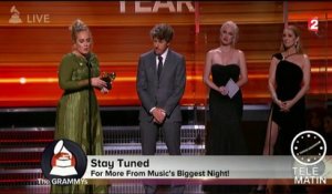 Musique : Adele triomphe aux Grammy Awards