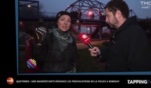 Bobigny : une manifestante dénonce les provocations de la police dans Quotidien (vidéo)