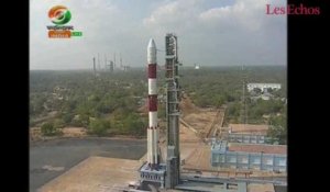 L'Inde place 104 satellites en orbite avec une seule fusée