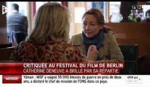 Découvrez la réponse de Catherine Deneuve à une journaliste qui critique le film dans lequel elle joue