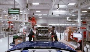Tesla Model S - Ligne de production