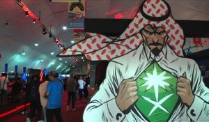 Au premier festival Comic-Con d'Arabie saoudite, "on est libre"