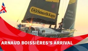 D102 : Arnaud Boissières' arrival / Vendée Globe