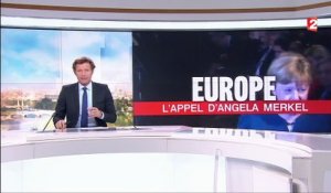 Europe : l'appel d'Angela Merkel