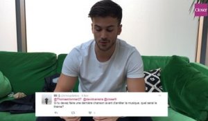 David Carreira répond aux tweets de ses fans [Interview Closer.fr]