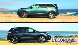 Comparatif vidéo - Peugeot 5008 vs Nissan X-Trail : une différence de calibre