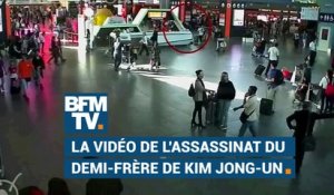 La vidéo du moment où le demi-frère de Kim Jong-un a été assassiné