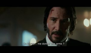 JOHN WICK 2 - Extrait "Gun" VOST (Keanu Reeves, Common, Laurence Fishburne) [HD, 1280x720]