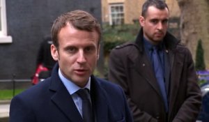 Macron à Londres : "Le partenariat entre la France et la Grande-Bretagne est important"