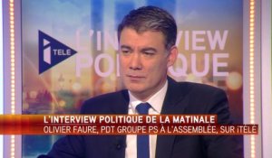 Olivier Faure : « Est-ce qu'on veut vraiment de Marine Le Pen qui a pour modèles Poutine et Trump ? »