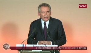 François Bayrou propose une "alliance" à Emmanuel Macron