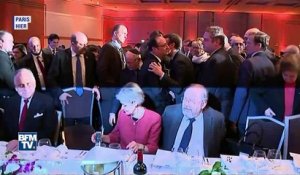 François Hollande tacle l’alliance Macron-Bayrou au dîner du Crif
