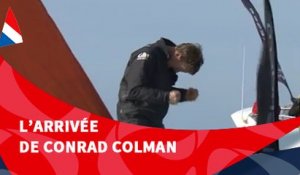 J110 : L'arrivée de Conrad Colman / Vendée Globe