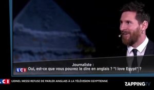 Lionel Messi crée une polémique en direct à la télé égyptienne (Vidéo)