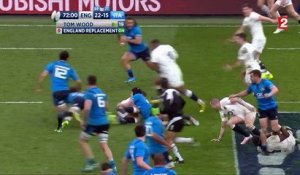 Rugby : Angleterre - Italie / Te'o enfonce le clou