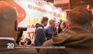 François Hollande chahuté au Salon de l'agriculture