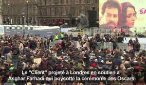 Le "Client" projeté à Londres en soutien à Asghar Farhadi