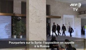 Pourparlers sur la Syrie: l'opposition en appelle à la Russie
