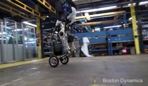 Handle, l'étonnant robot à deux roues