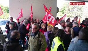 Morlaix. Le personnel des urgences mobilisé