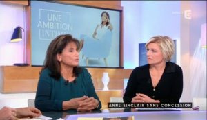 Anne Sinclair ne mâche pas ses mots en évoquant l'émission d'M6 "Une ambition intime", présentée par Karine Le Marchand - Regardez