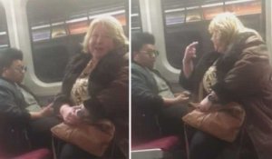 Elle s'assoit sur un jeune dans le métro pour la meilleure des raisons !