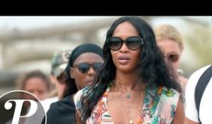 Naomi Campbell débarque en vacances à Saint-Tropez
