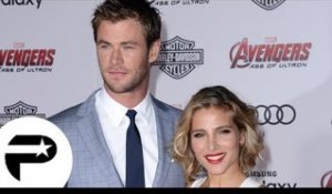 Chris Hemsworth et Elsa Pataky couple ultra canon à la première d'Avengers