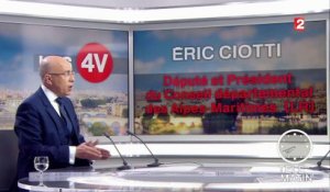 Présidentielle : "Dans la tempête, il ne faut pas quitter le navire", rappelle Eric Ciotti