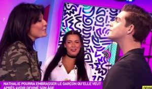 Mad Mag : Toute sourire, Nathalie (Secret Story 8) embrasse Julien Castaldi